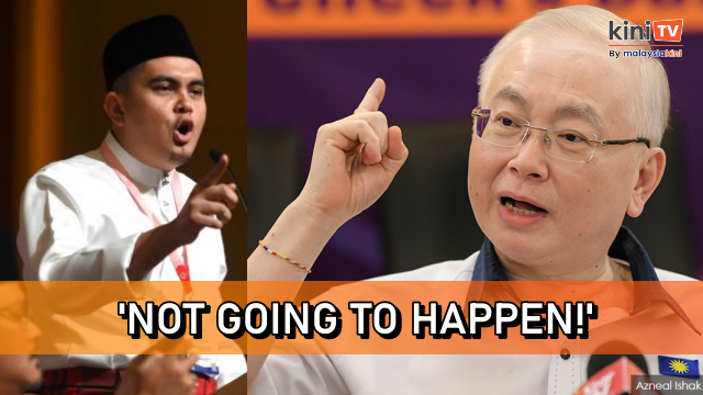 Akmal, you want to force me to apologise? Not going to happen! – Wee