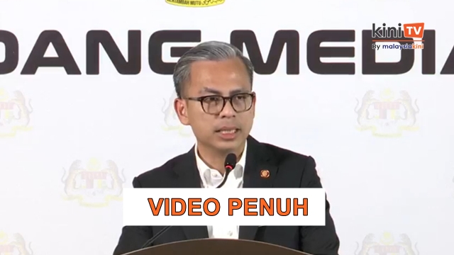 [Video Penuh] Sidang media jurucakap kerajaan, Fahmi Fadzil pasca mesyuarat kabinet