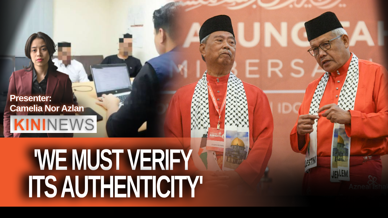 #KiniNews: Poison pen letter vilifying Hamzah surfaces; PAS leader probed over claim on royal case