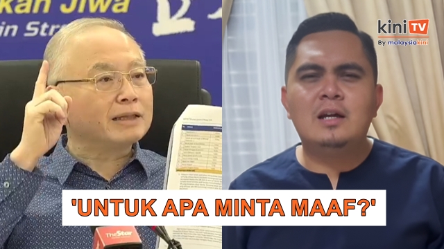'Akmal, kamu nak paksa saya minta maaf? Takkan berlaku!' - Wee