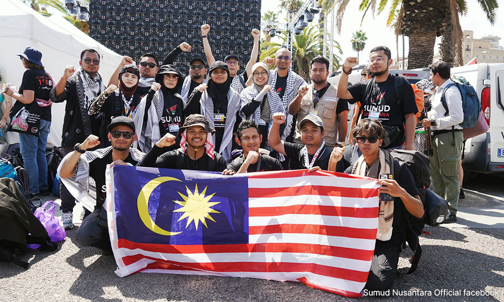 24 kapal flotila antarabangsa berlepas ke Gaza, 15 wakil Malaysia sertai misi 1 ee0ce16b7834cbf5b265ddab3e27171b