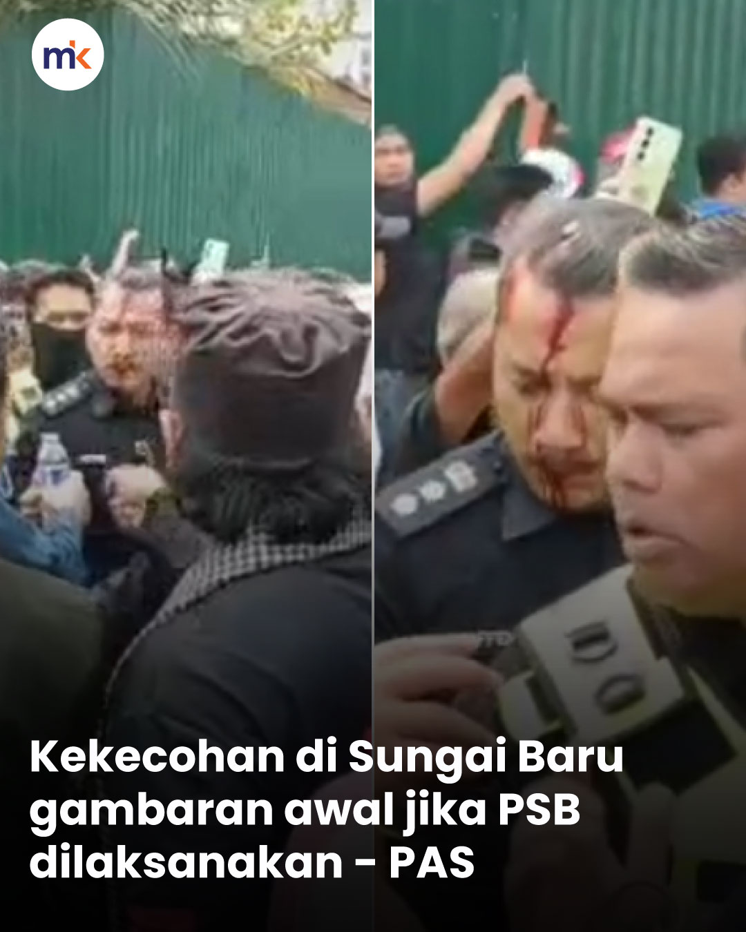 Kekecohan di Sungai Baru gambaran awal jika PSB dilaksanakan - PAS