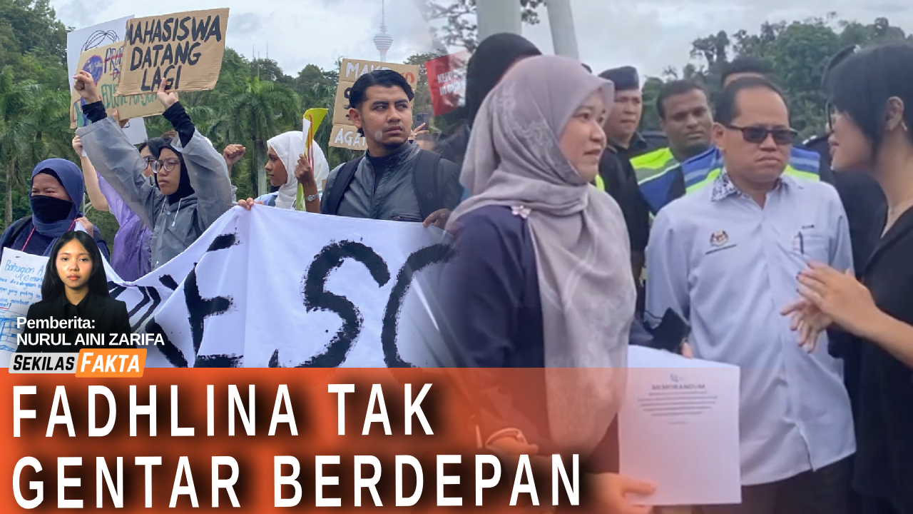 Fadhlina dilaung 'undur menteri' ketika terima memo, Tukar tegang! 'PM tuduh dulu' | SEKILAS FAKTA 