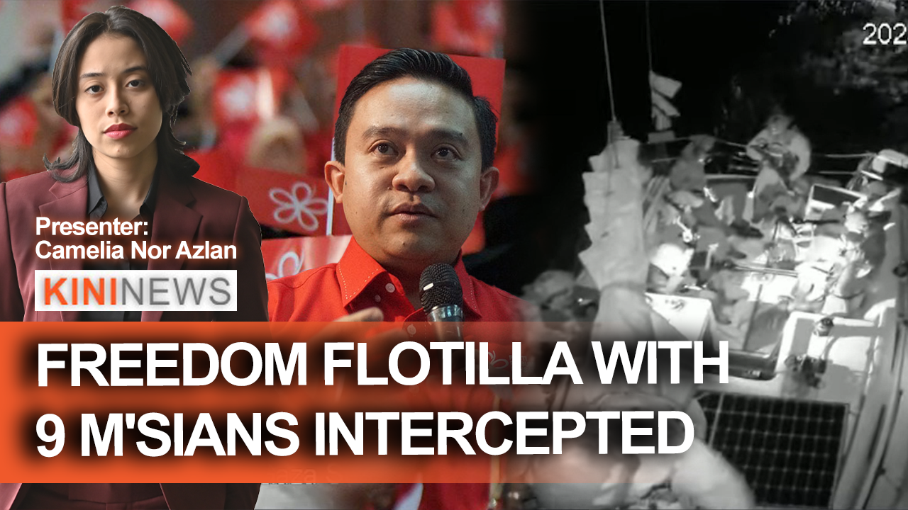 #KiniNews: Israel intercepts Freedom Flotilla; Wan Saiful gives statement to disciplinary board
