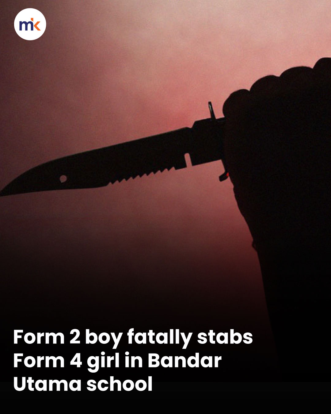 Form 2 boy fatally stabs Form 4 girl in Bandar Utama school