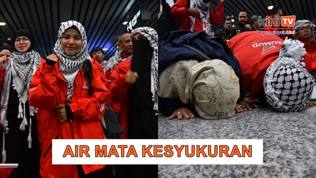 GSF: Detik-detik 23 aktivis Malaysia tiba di KLIA