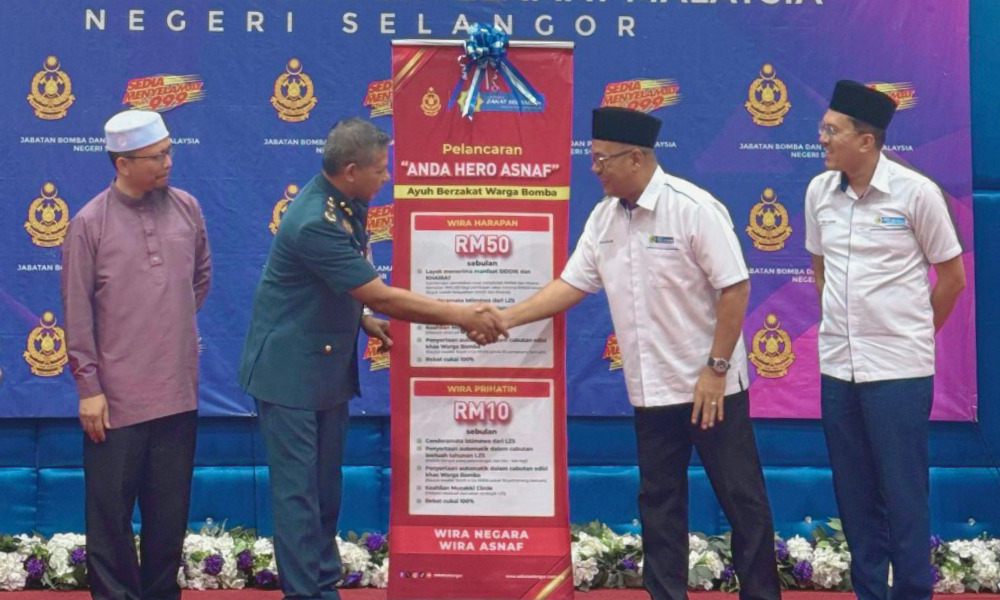 Lembaga Zakat Selangor perluas kempen Anda Hero Asnaf dengan Bomba Selangor