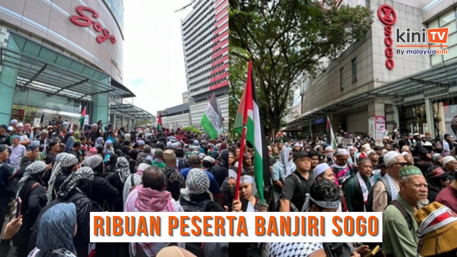 Ribuan peserta hadir Himpunan Tolak URA, solidari GSF anjuran PAS