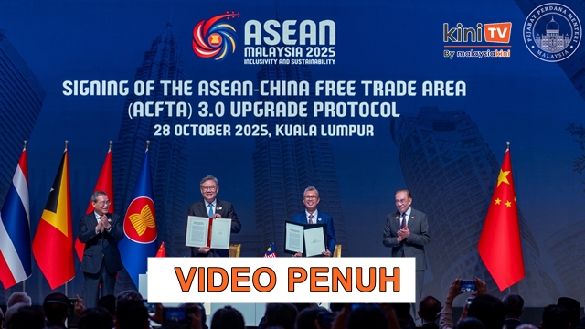 Asean, China meterai perjanjian perdagangan bebas dinaik taraf (ACFTA 3.0)