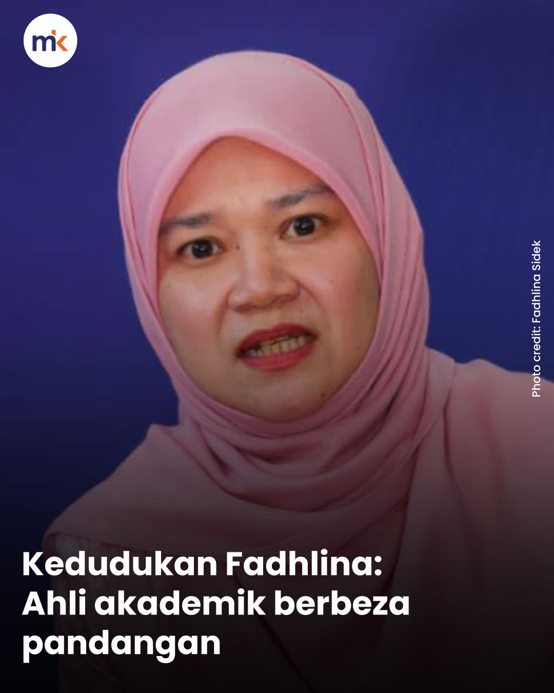Kedudukan Fadhlina: Ahli akademik berbeza pandangan