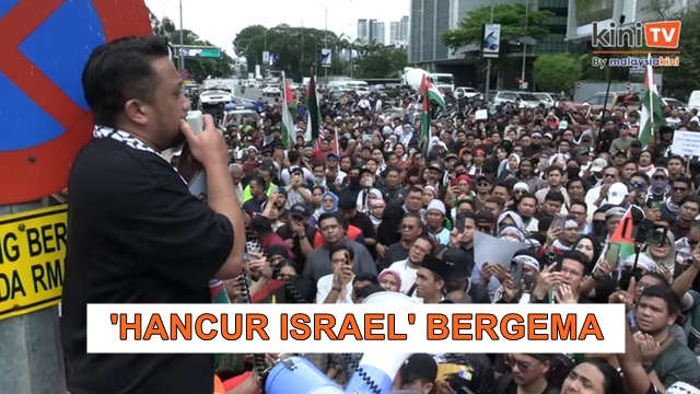 Ribuan demo desak bebas aktivis! Wakil kedutaan AS enggan keluar