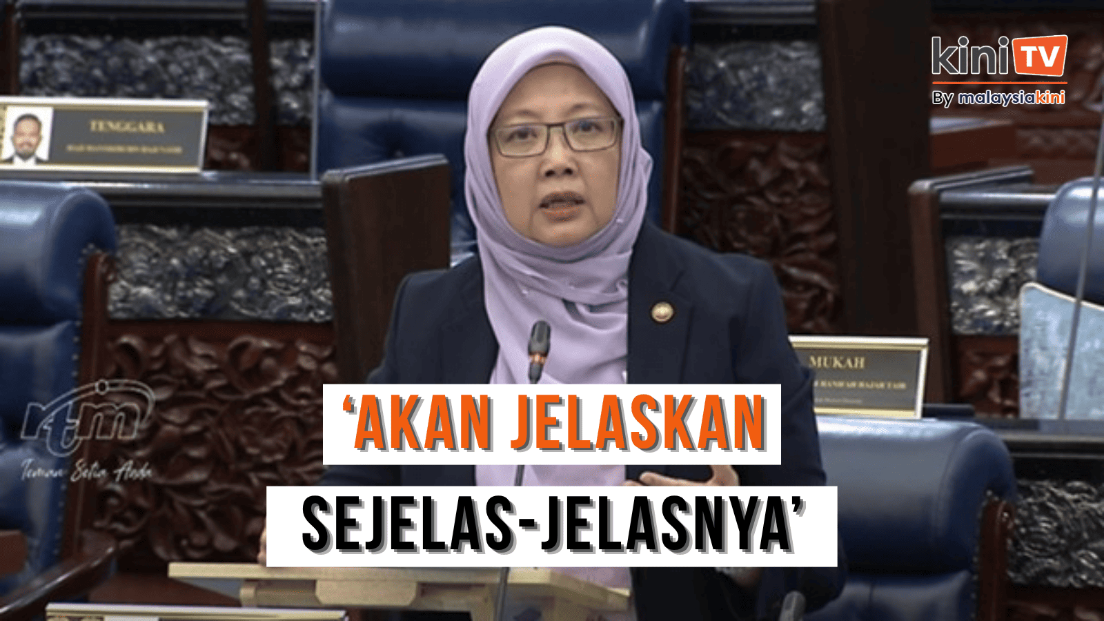 Zaliha perjelas isu Kg Sg Baru di Dewan Rakyat Khamis ini