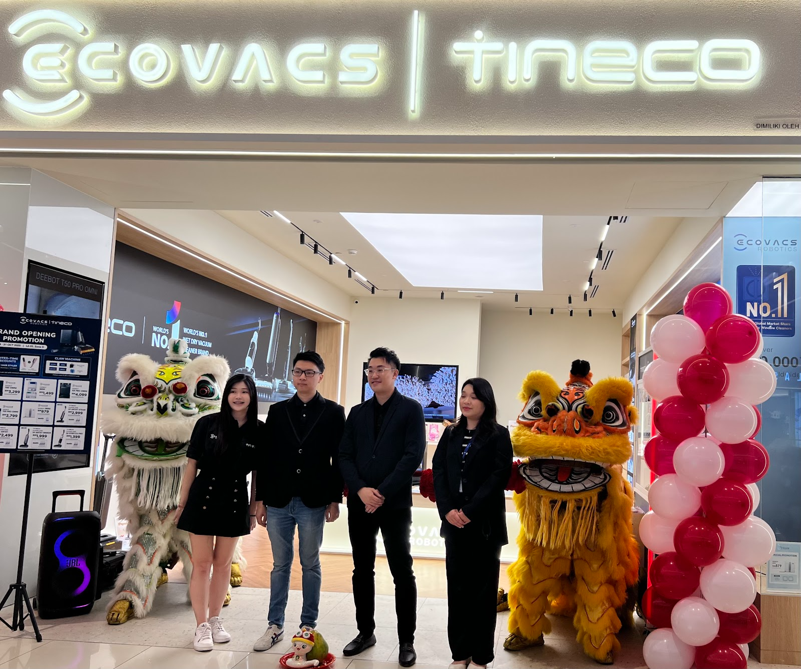 Step Into Smarter Living: Tineco & Ecovacs Grand Opening at IOI City Mall