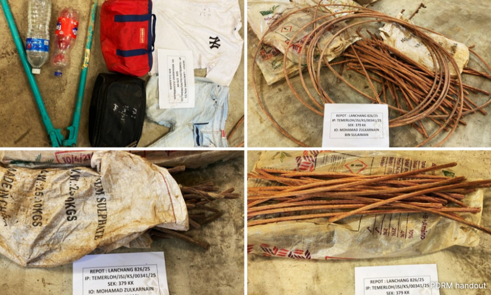 32 cases of ECRL cable theft since June, losses over RM3m