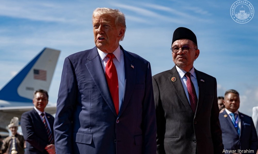 Peace requires some rule-breaking, Anwar says after riding with Trump