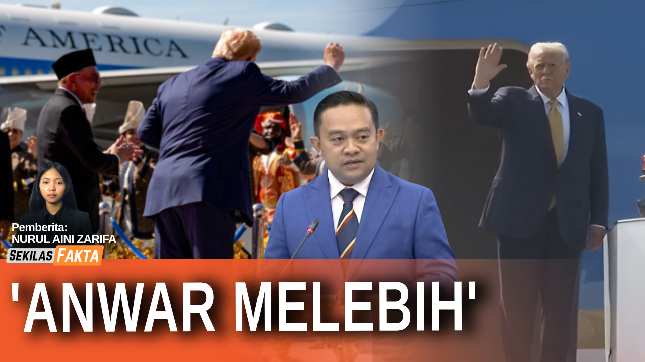 Trump balik dengan pujian, Anwar dikecam 'tergelek', Kecoh tempat duduk Wan Saiful | SEKILAS FAKTA