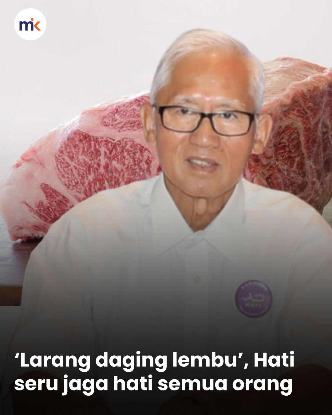 ‘Larang daging lembu’, Hati seru jaga hati semua orang