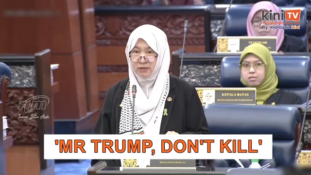 MP PAS rayu pada Trump di Dewan Rakyat - 'Sekiranya anda dengar...'