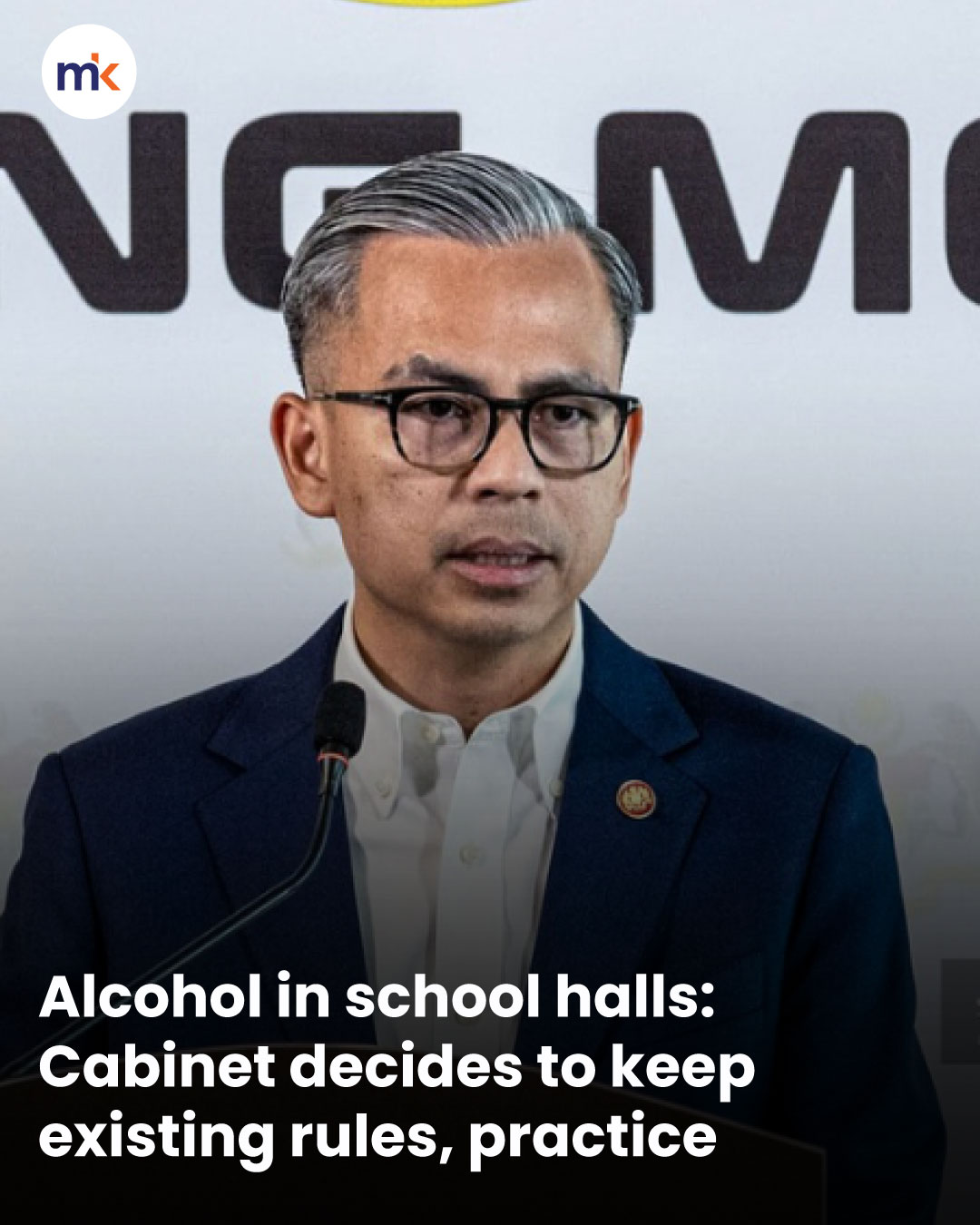 Alcohol in school halls: Cabinet decides to keep existing rules, practice