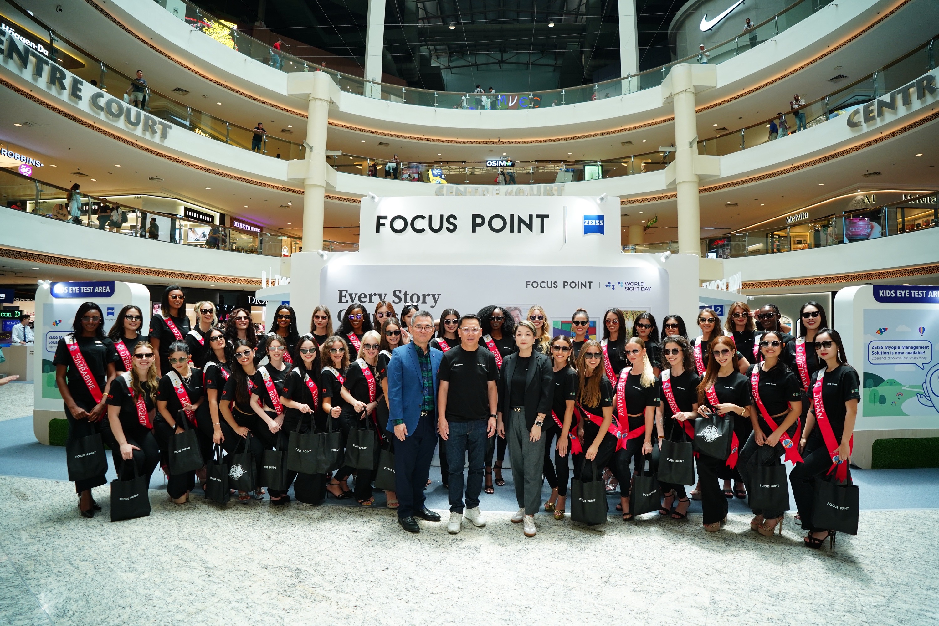 Focus Point Partners with Miss Tourism International for Global Sight Awareness