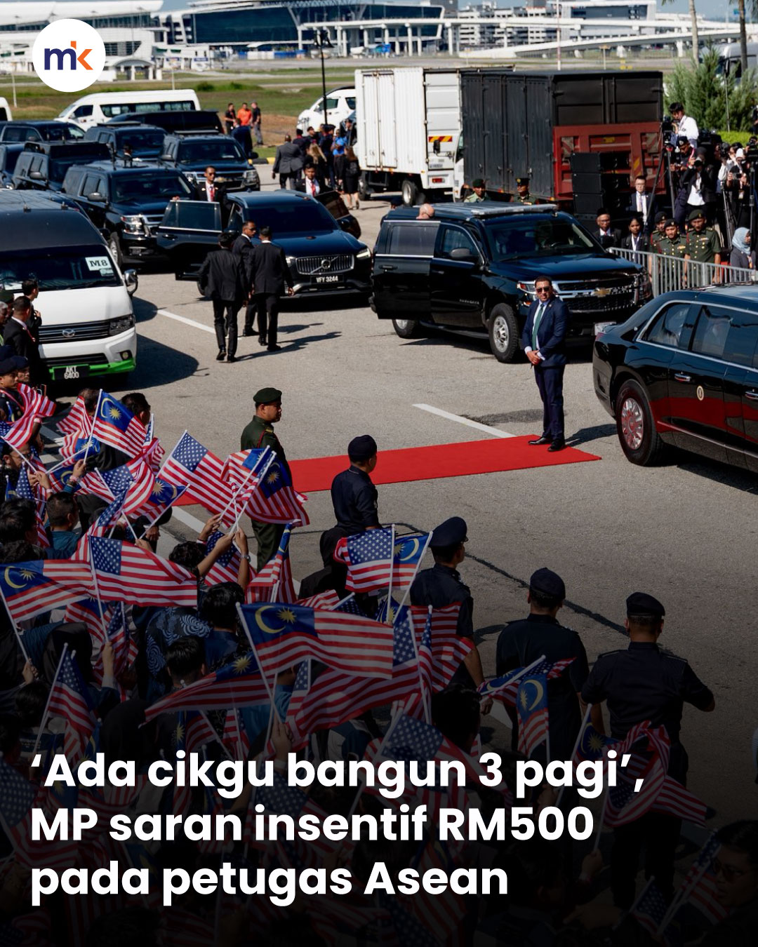 ‘Ada cikgu bangun 3 pagi’, MP saran insentif RM500 pada petugas Asean