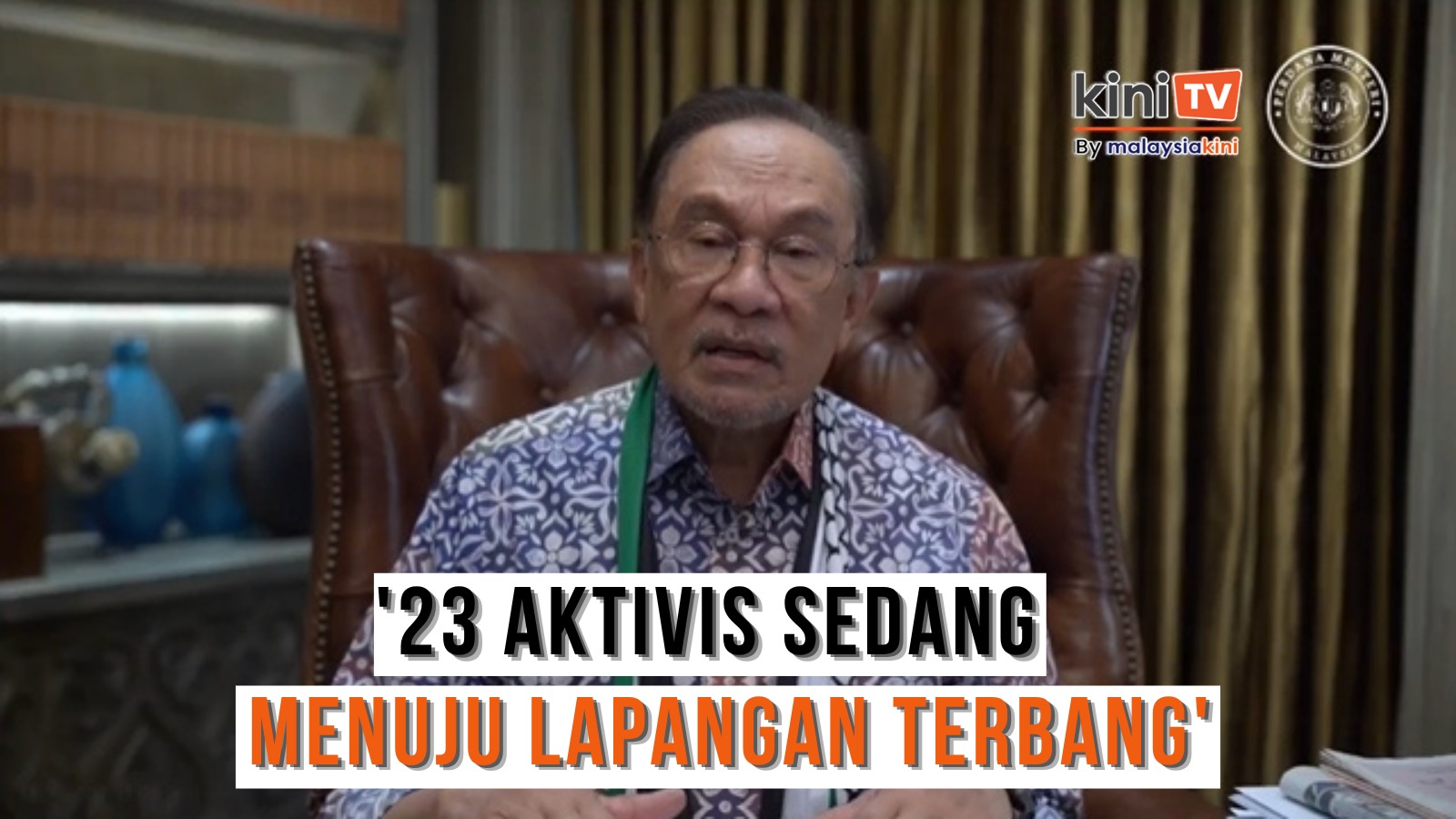 Anwar: 'Alhamdulillah.. 23 aktivis Malaysia ditahan Israel dibebaskan'