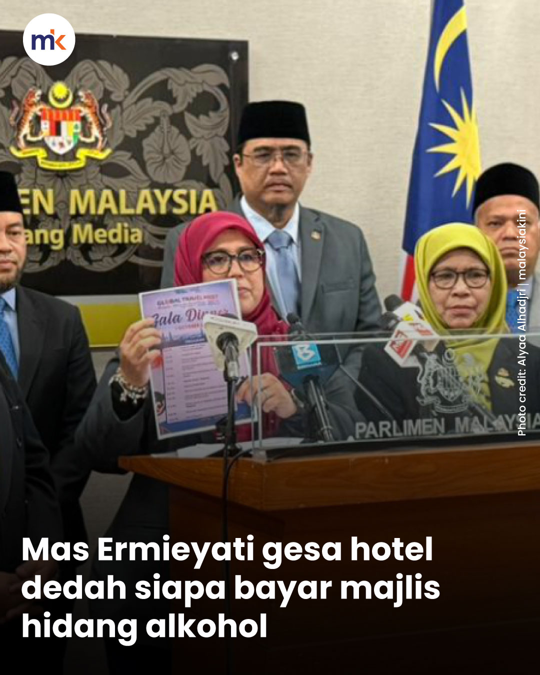 Mas Ermieyati gesa hotel dedah siapa bayar majlis hidang alkohol