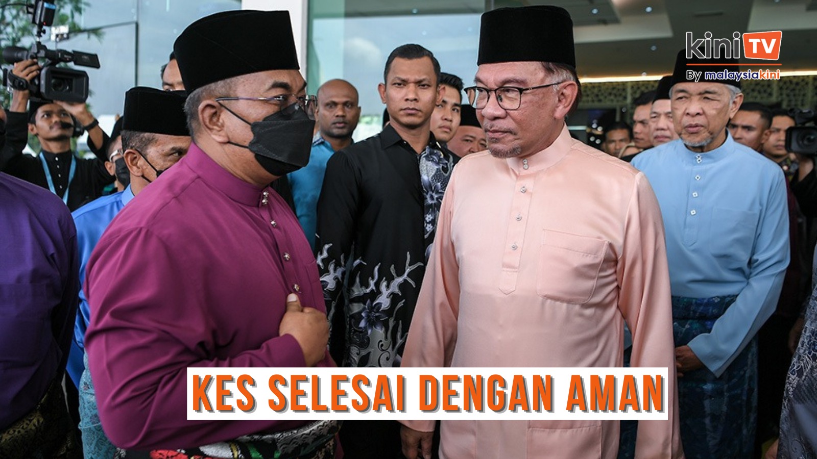 Kes saman fitnah selesai, Anwar dan Sanusi pilih berdamai
