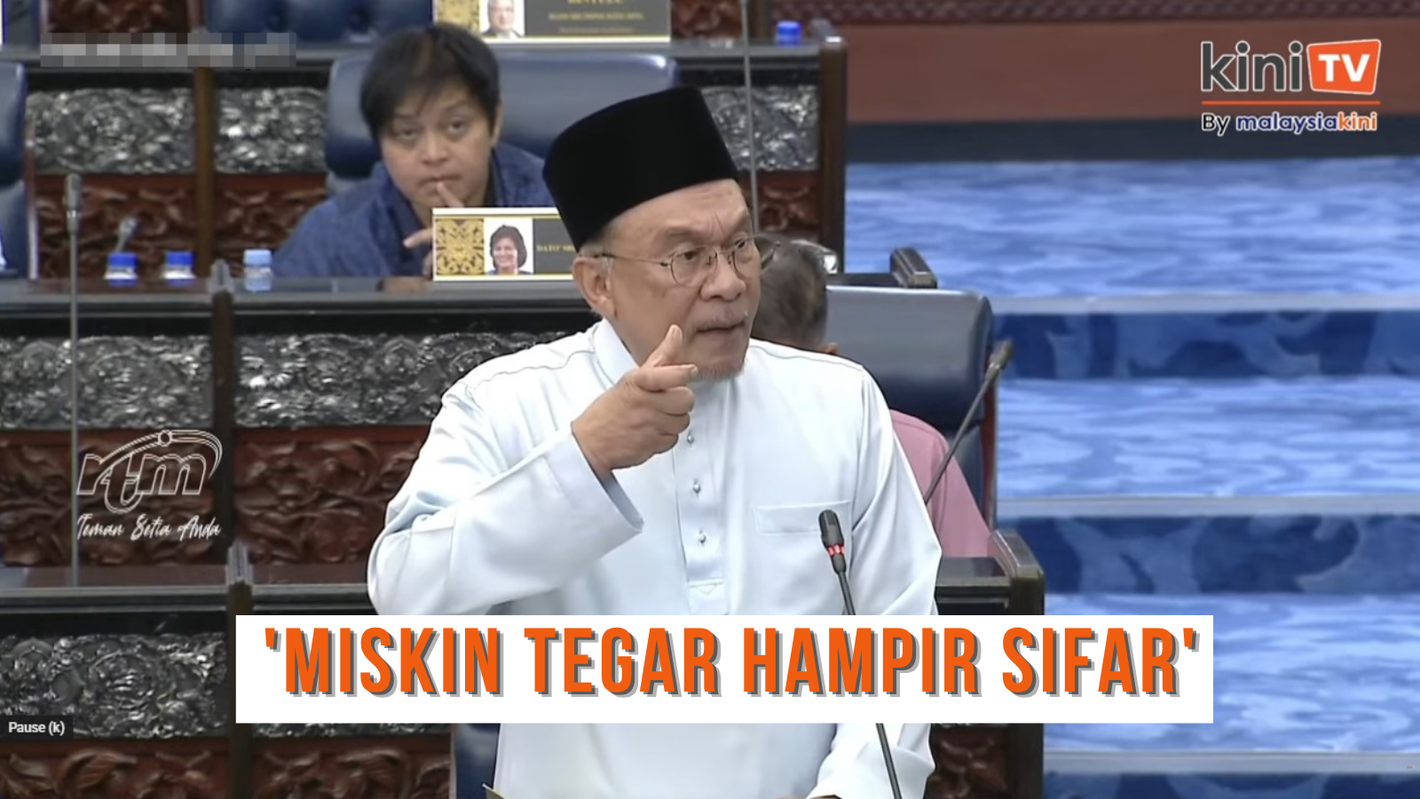 Anwar: Kemiskinan tegar turun daripada 0.2% ke hampir sifar