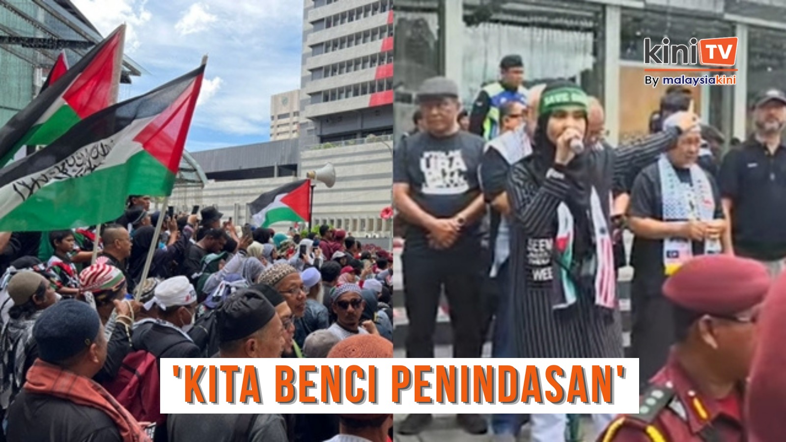 Demo Tolak URA: Rafidah kaitkan RUU URA dengan penjajahan Israel