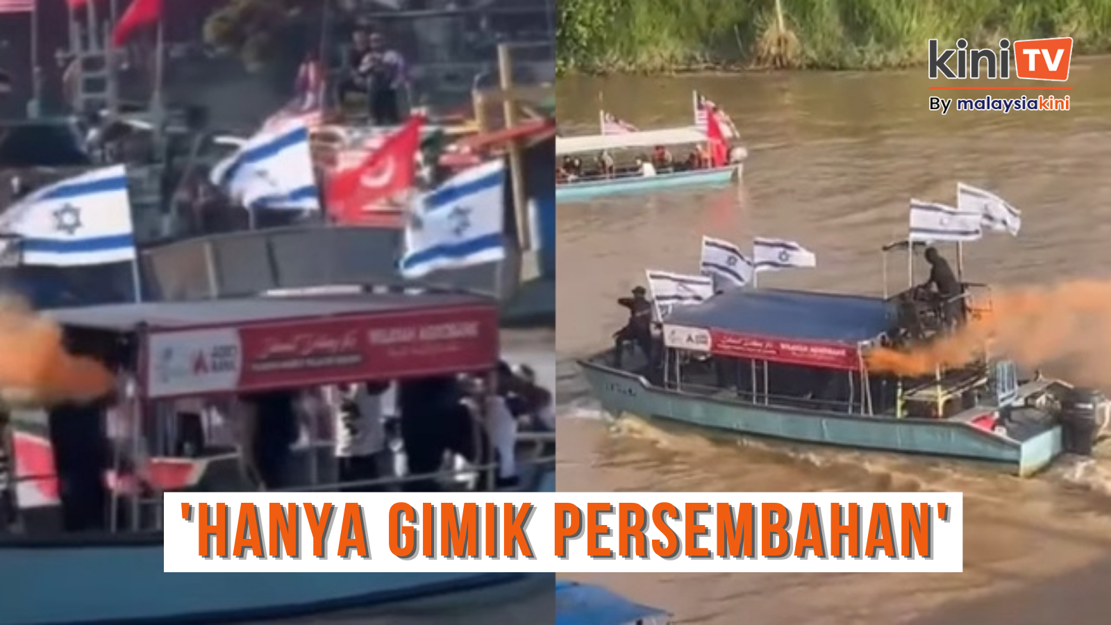 Kibar bendera Israel di Kelantan: Penganjur mohon maaf, hanya gimik