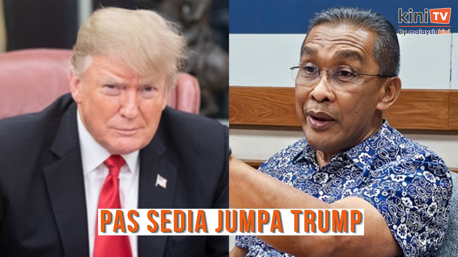 Kalau Trump tak mahu jumpa, PAS demo besar-besaran - Takiyuddin