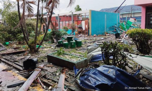 Pejabat DUN Sijangkang, surau Kafa runtuh akibat ribut