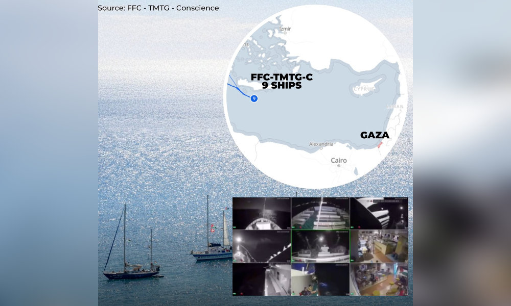 11 lagi kapal belayar ke Gaza cabar sekatan Israel 1 da626ba19c0fb39cd0082adbaadb92a9