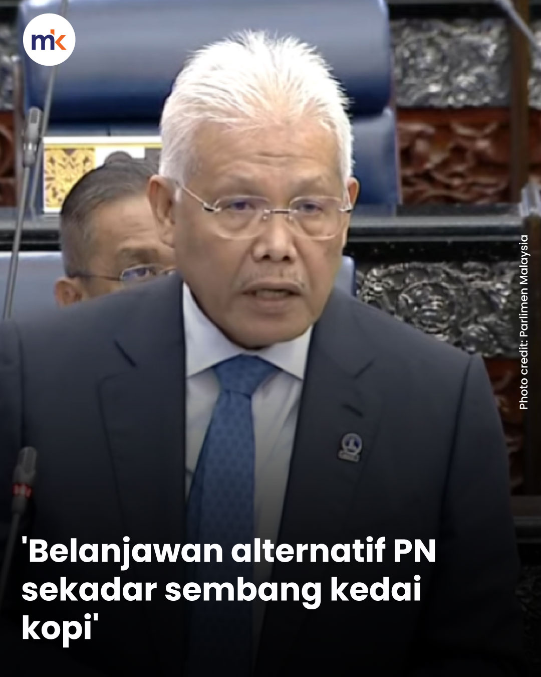 'Belanjawan alternatif PN sekadar sembang kedai kopi'