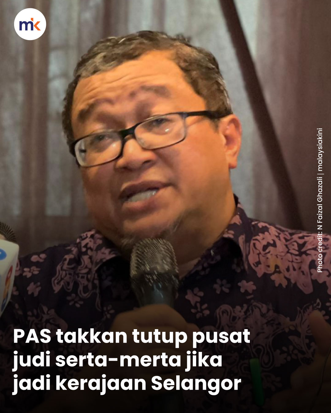 PAS takkan tutup pusat judi serta-merta jika jadi kerajaan Selangor