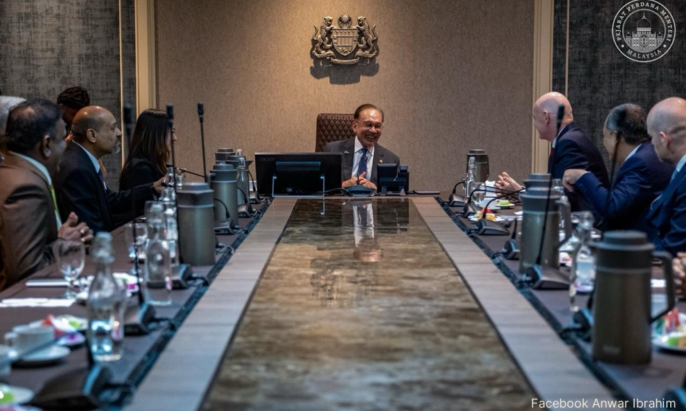 Kehadiran Noor Azman di acara libatkan presiden FIFA atas kapasiti peribadi