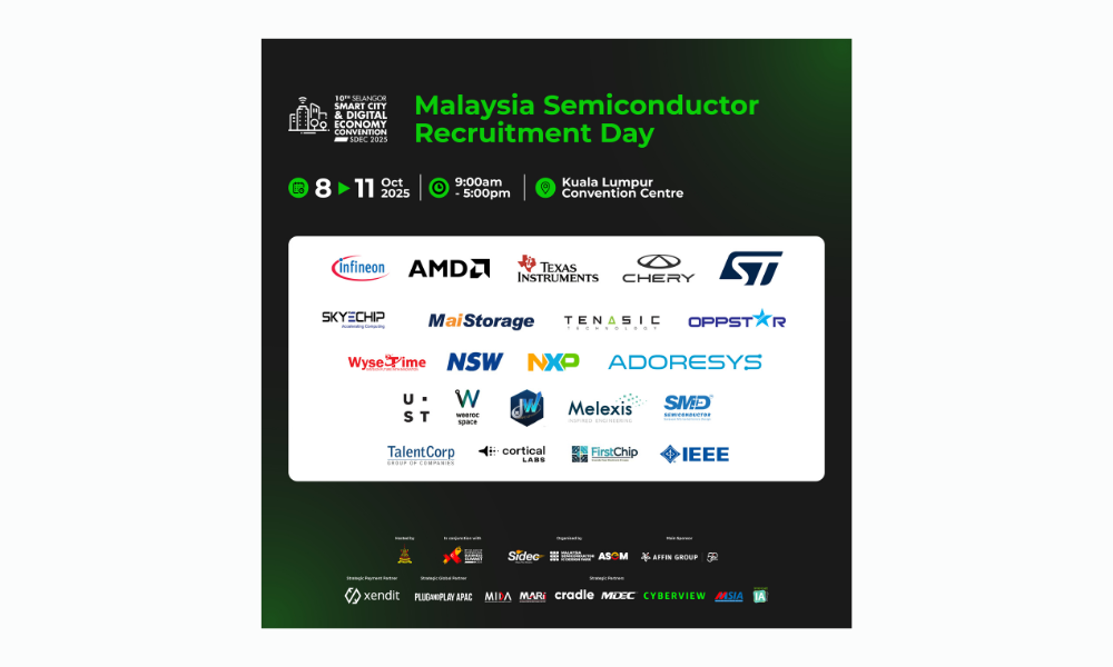 Selangor’s Malaysia Semiconductor Recruitment Day (MSRD) returns at SDEC 2025