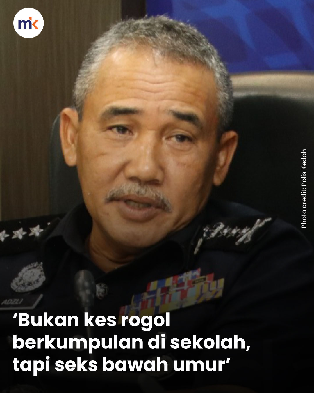 ‘Bukan kes rogol berkumpulan di sekolah, tapi seks bawah umur’
