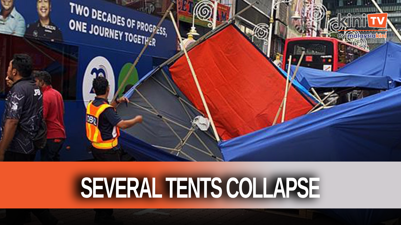 Saravanan's flimsy tent warning proves true