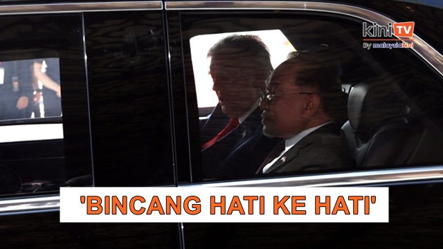 Anwar bangkitkan isu Gaza pada Trump ketika dalam 'The Beast'