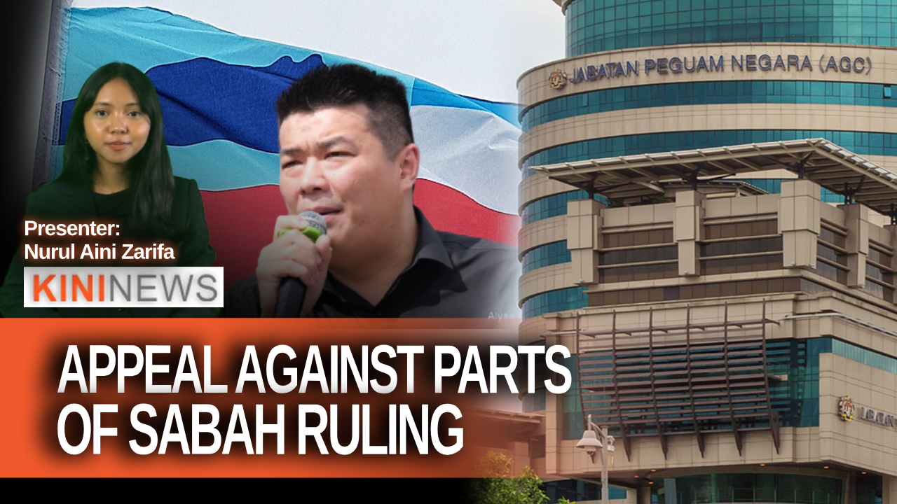 #KiniNews: AGC files appeal against parts of Sabah ruling; Albert tells voters to reject 'sharks'