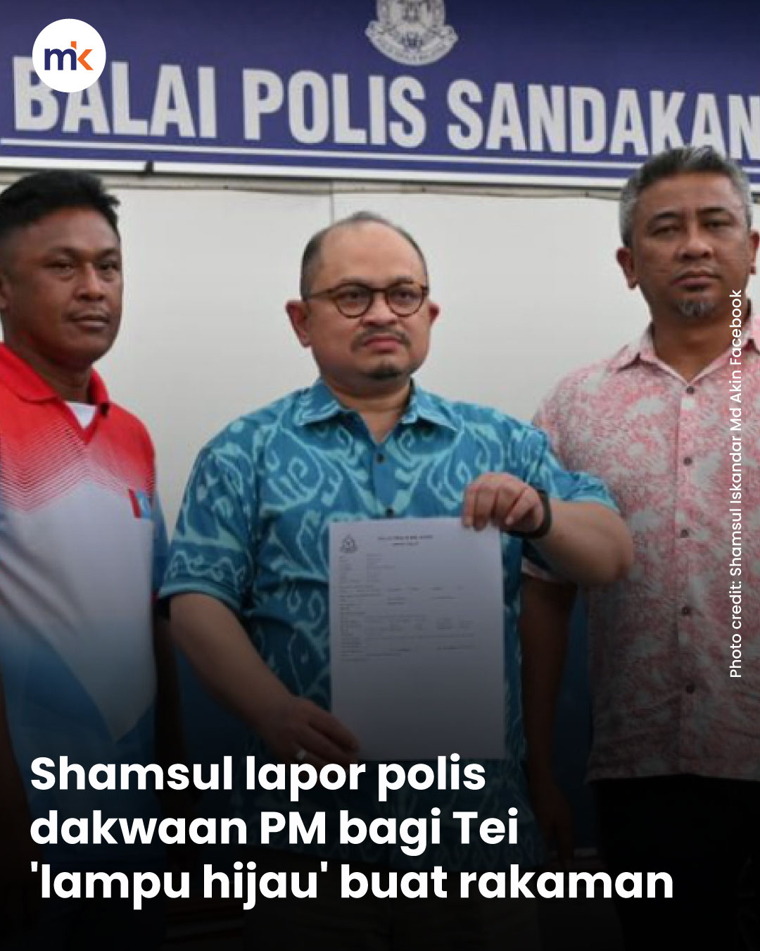 Shamsul lapor polis dakwaan PM bagi Tei 'lampu hijau' buat rakaman