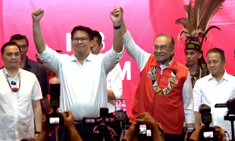 PRN Sabah: Anwar umum anak Musa Aman calon PKR