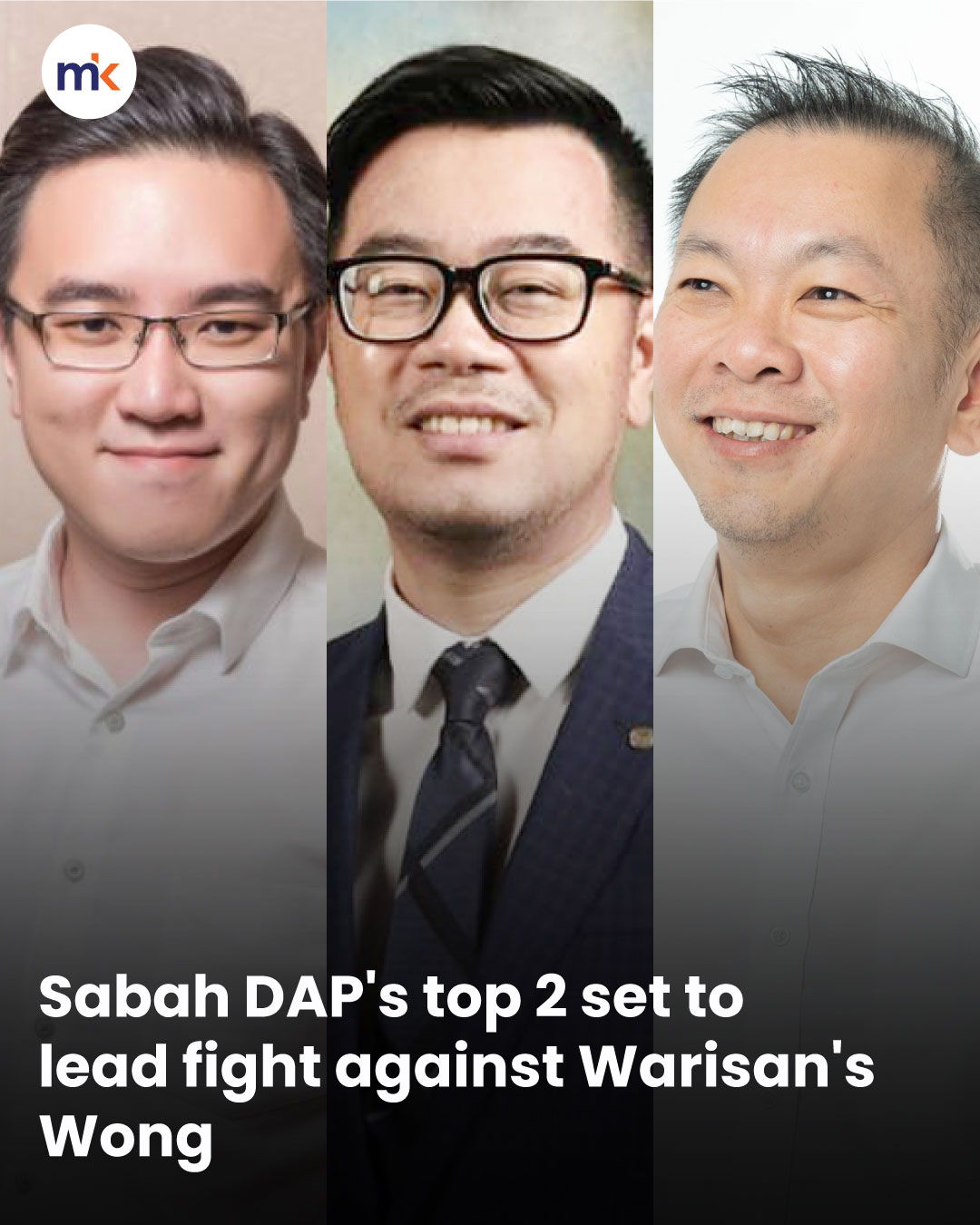 Sabah DAP's top 2 set to lead fight against Warisan's Wong