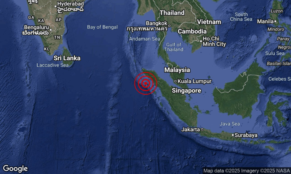 Gempa 6.3 skala Richter landa perairan Aceh