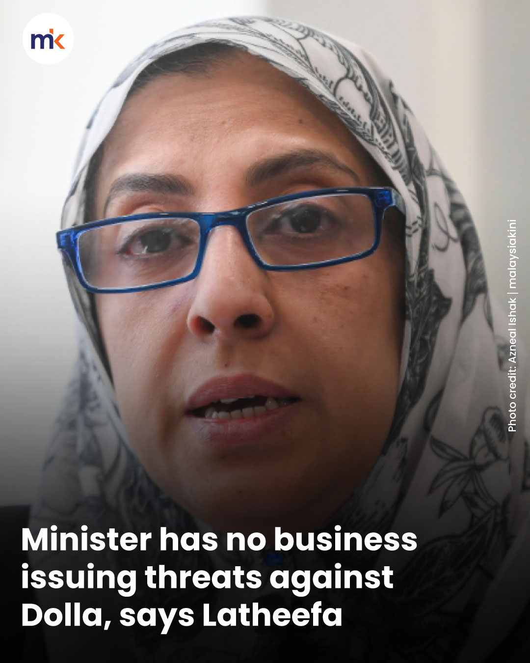 Minister has no business issuing threats against Dolla, says Latheefa