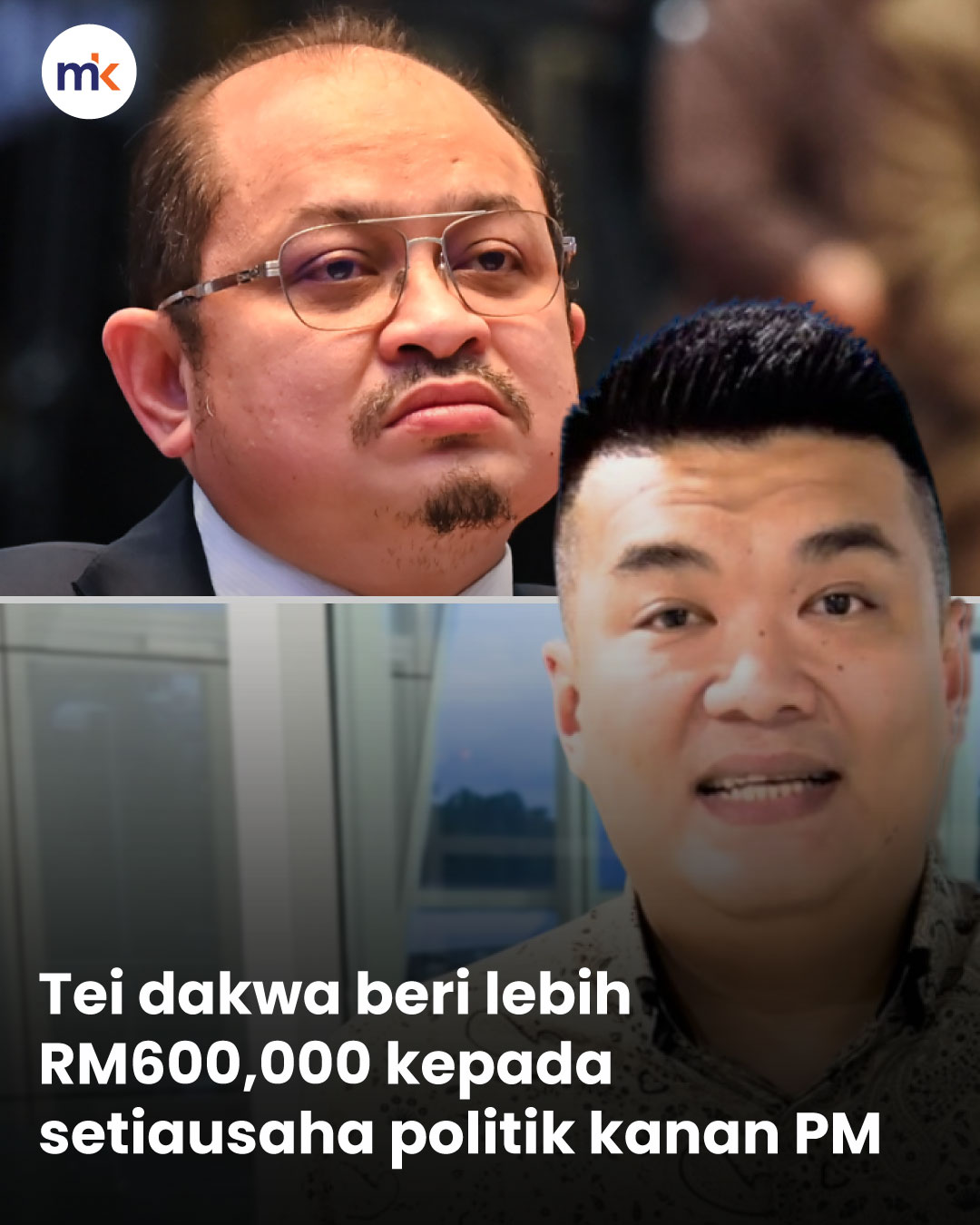 Tei dakwa beri lebih RM600,000 kepada setiausaha politik kanan PM