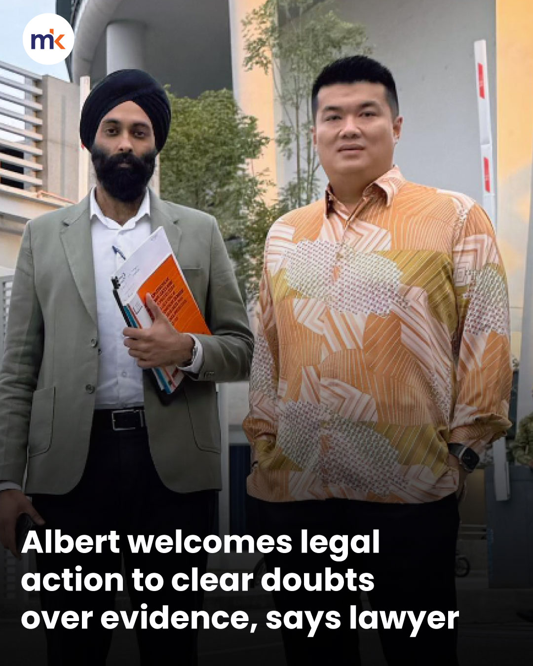 Albert welcomes legal action to clear doubts over evidence, says lawyer