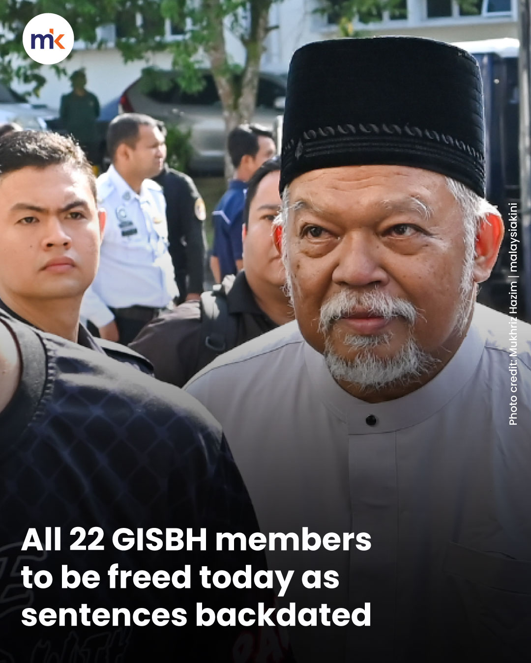 All 22 GISBH members to be freed today as sentences backdated
